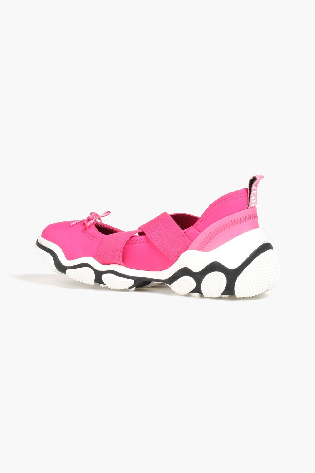 RED(V) Ballet bow-embellished neoprene sneakers