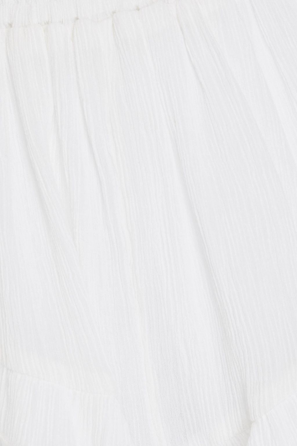 MARANT ÉTOILE Itelo ruffled cotton-blend crepon mini skirt