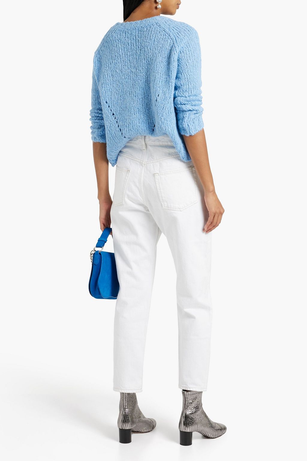 MARANT ÉTOILE Cropped boyfriend jeans
