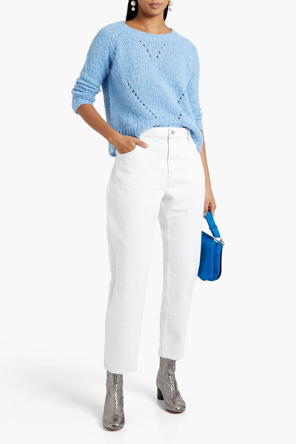 MARANT ÉTOILE Cropped boyfriend jeans