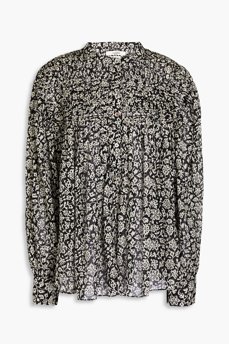 Marant Étoile Plalia printed cotton-mousseline shirt