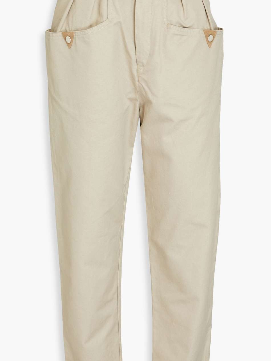 pulcie cotton-canvas tapered pants