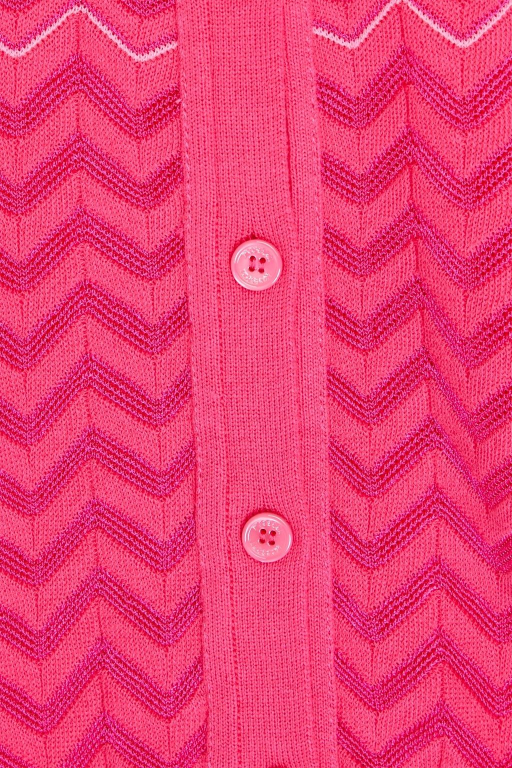 MISSONI Crochet-knit cotton-blend cardigan