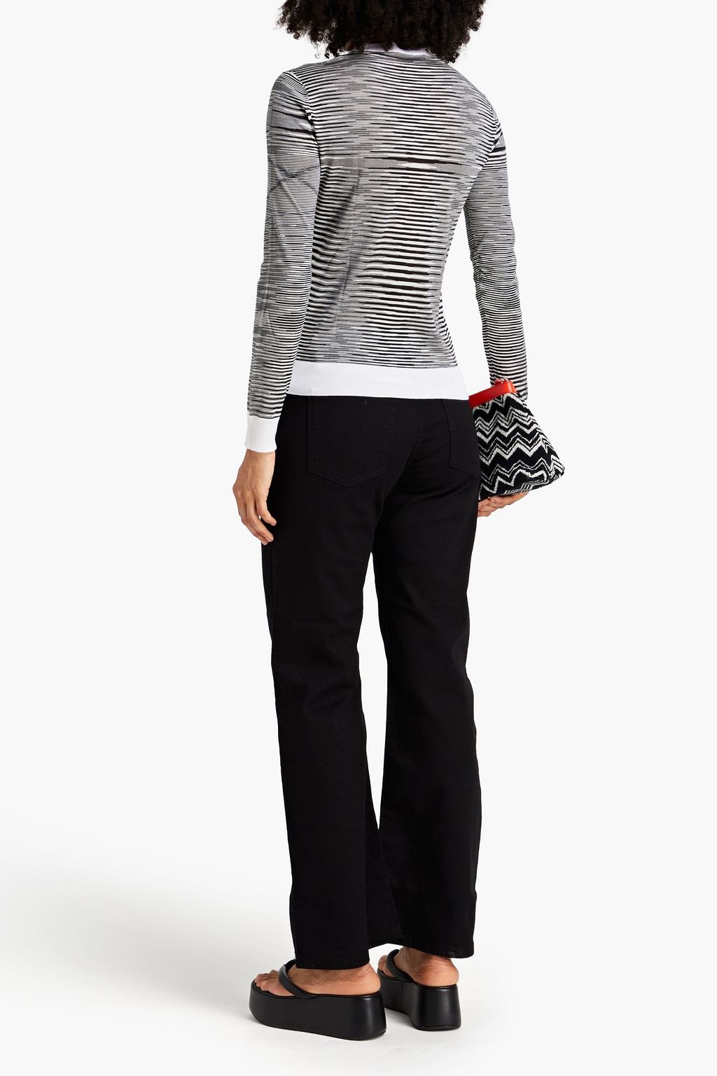 MISSONI Space-dyed silk sweater