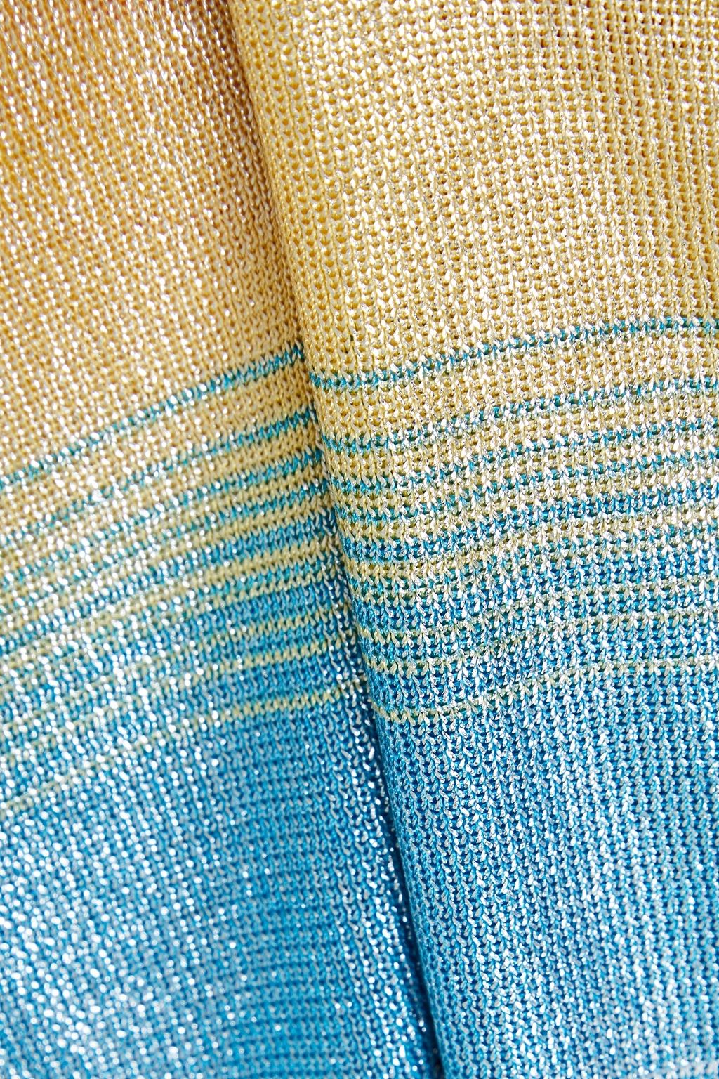 MISSONI ニット タンクトップ メタリック スペースダイ