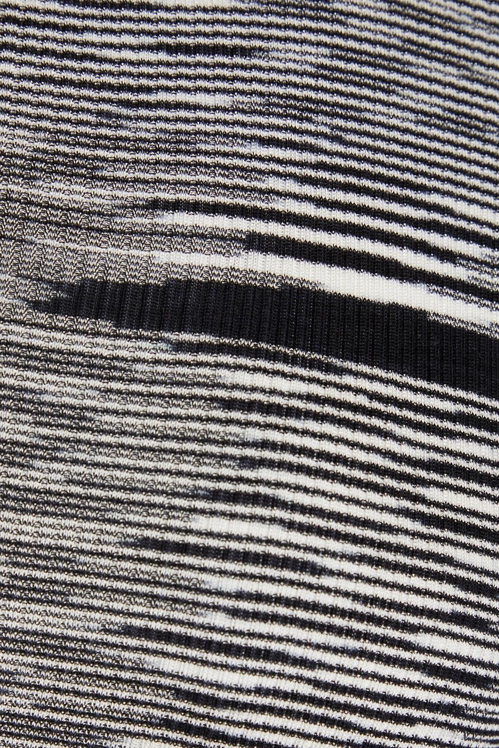 MISSONI Space-dyed silk top