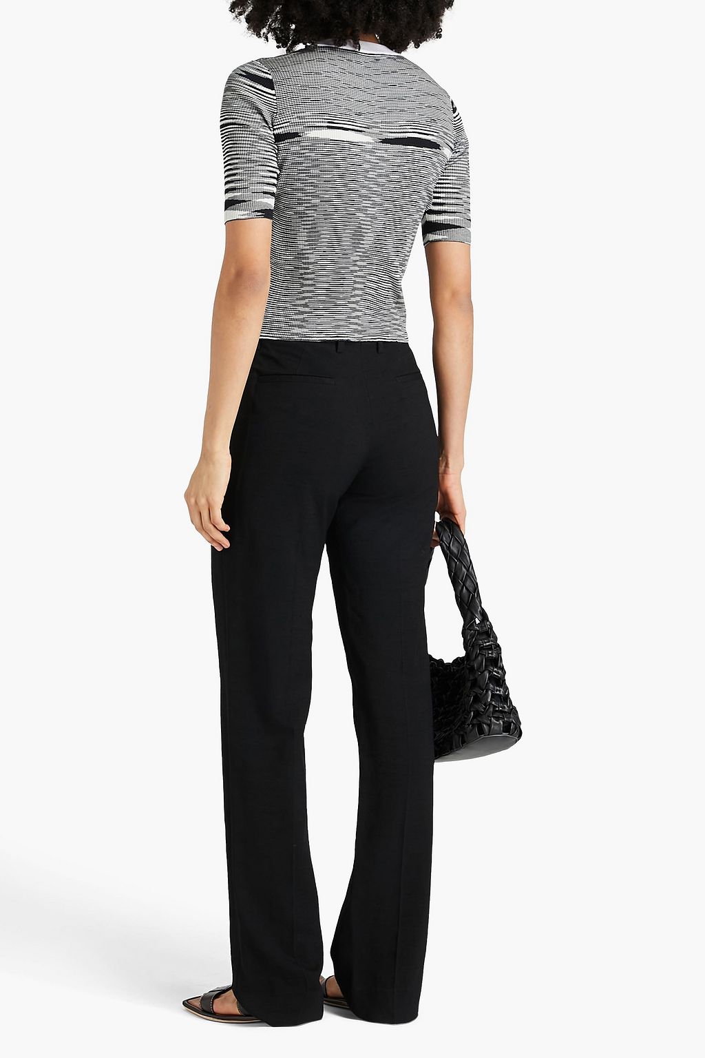 MISSONI Space-dyed silk top