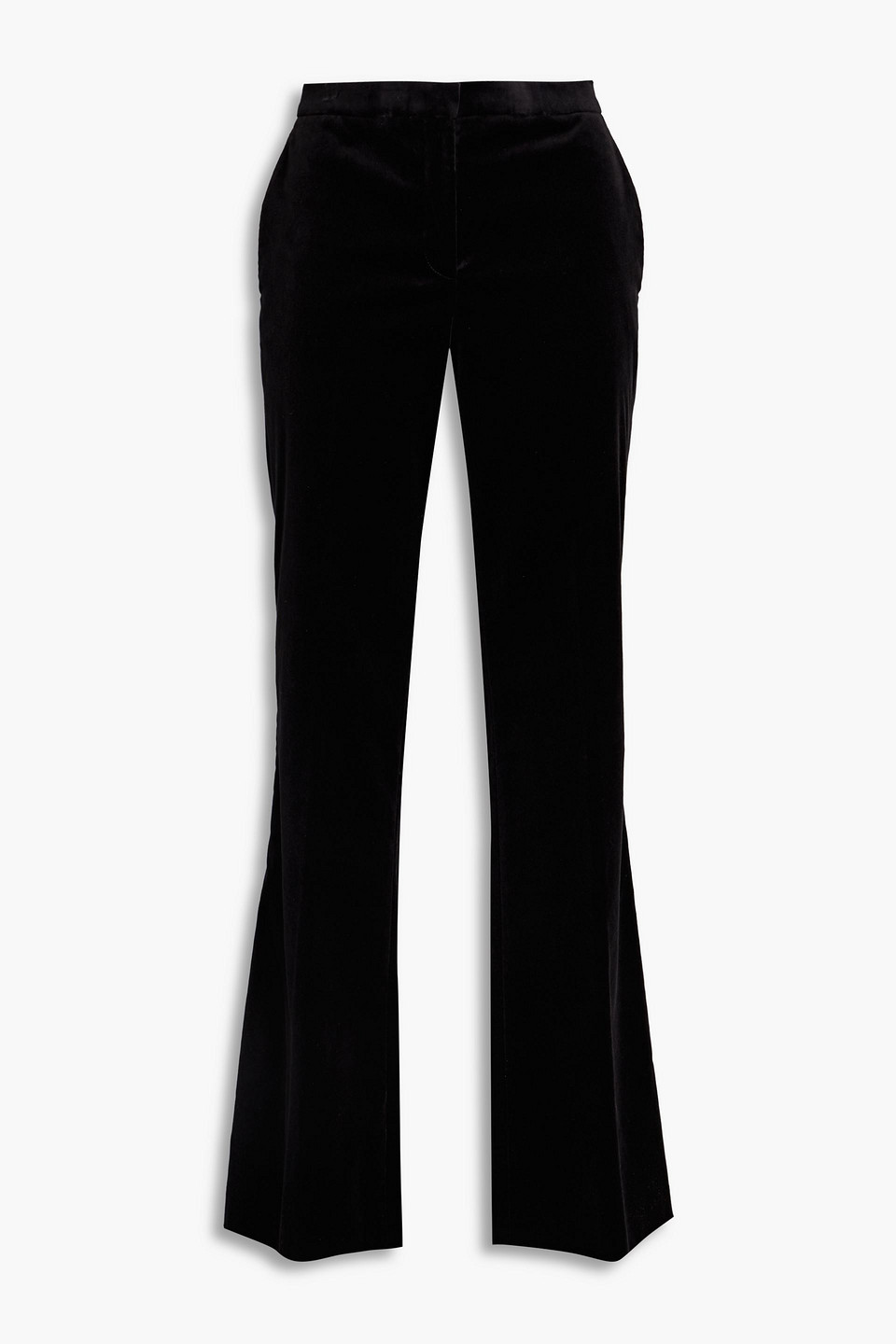 Theory Straight-leg Trousers In Black
