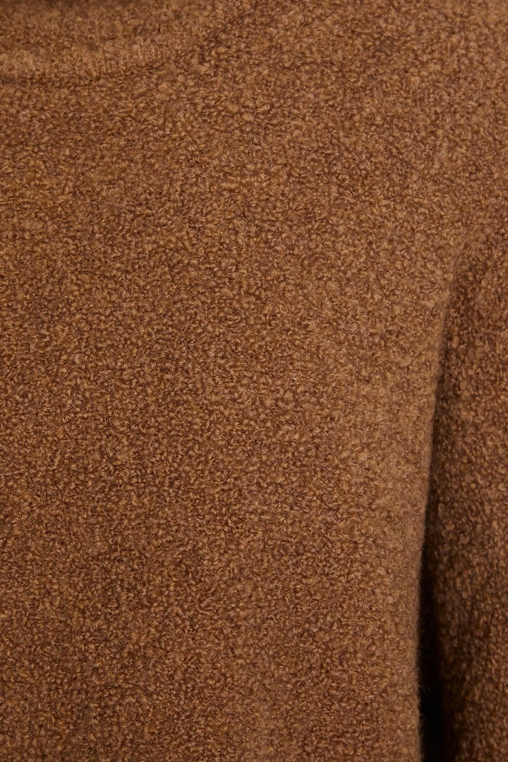 THEORY Cozy Rollkragenpullover aus Bouclé-Strick aus einer Wollmischung