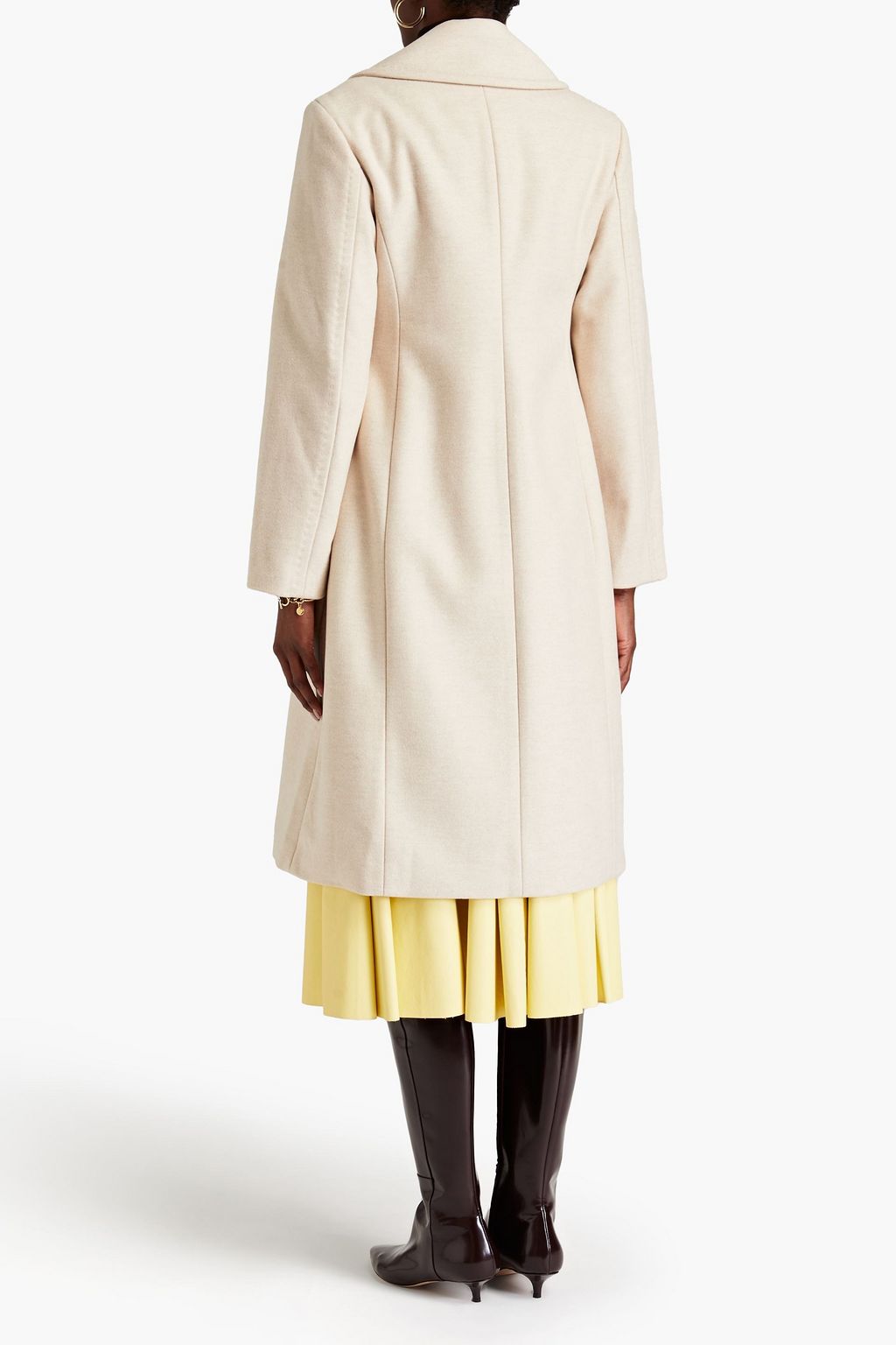 THEORY Doublebreasted wool coat THE