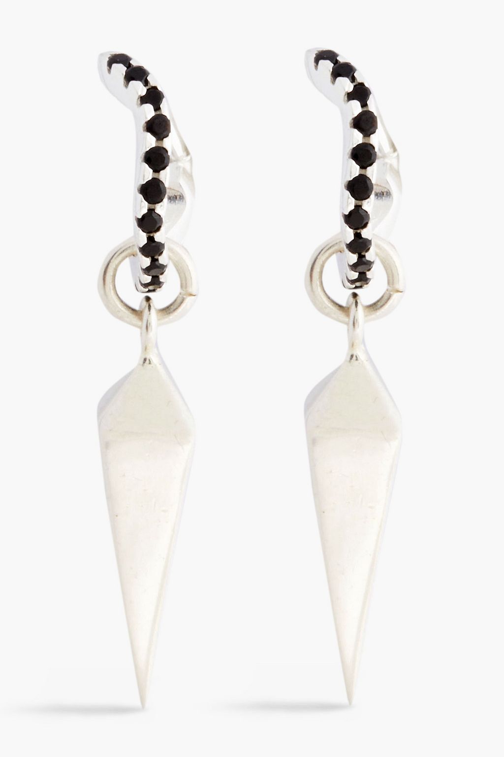 Sterling silver crystal earrings