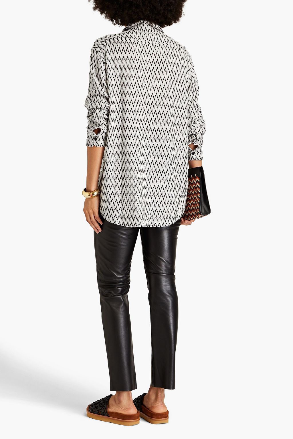 MISSONI قميص من نسيج بحبكة كروشيه