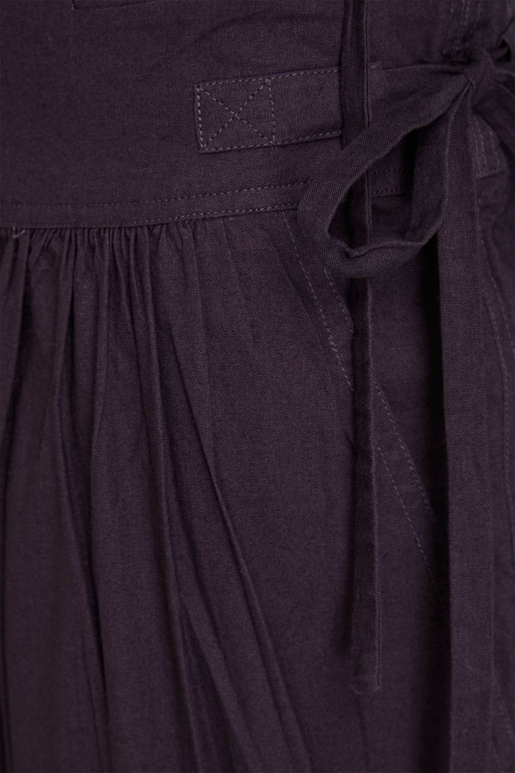 MARANT ÉTOILE コットン テーパードパンツ ギャザー入り