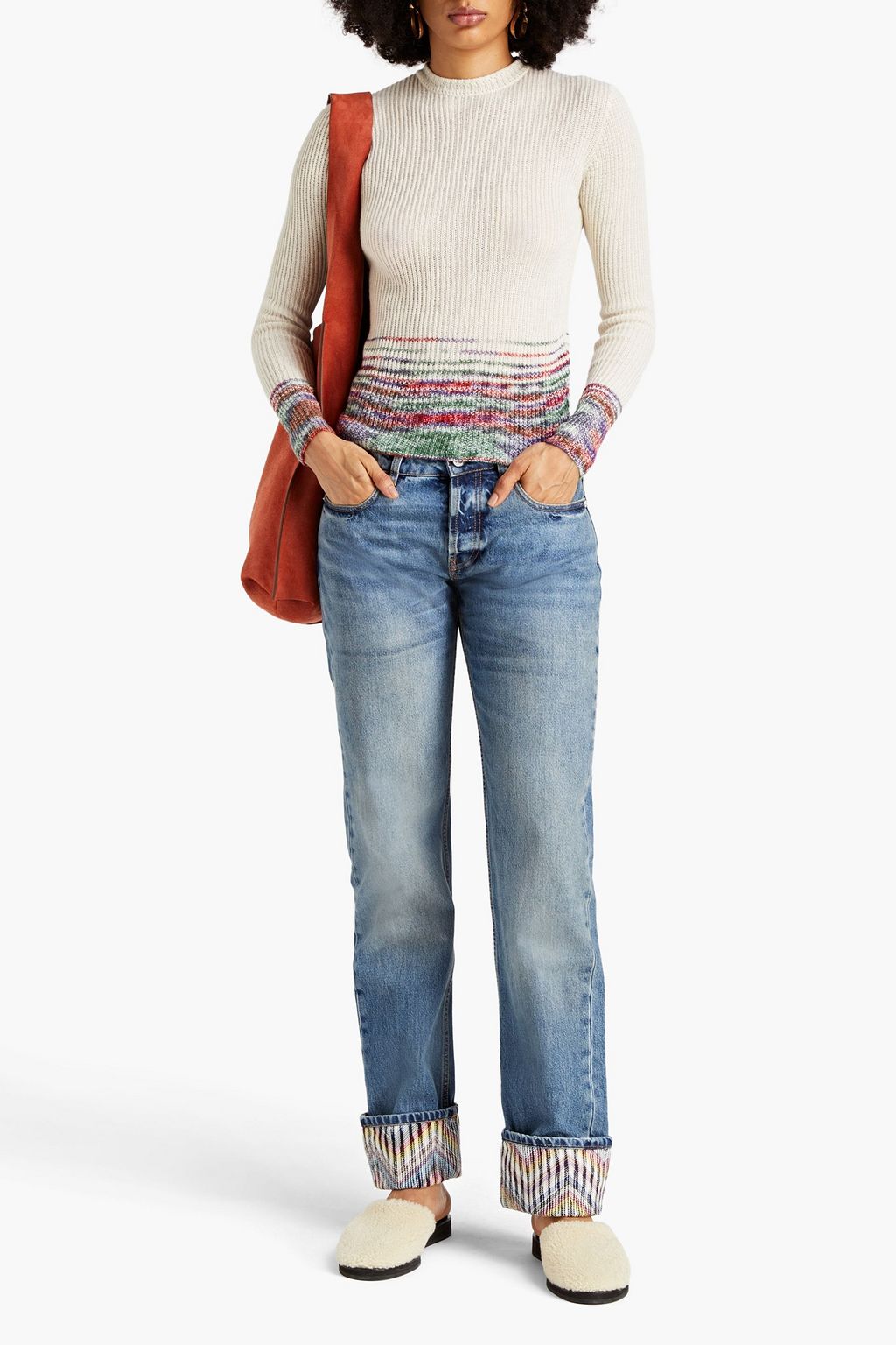 MISSONI Ribbed cashmere-blend sweater