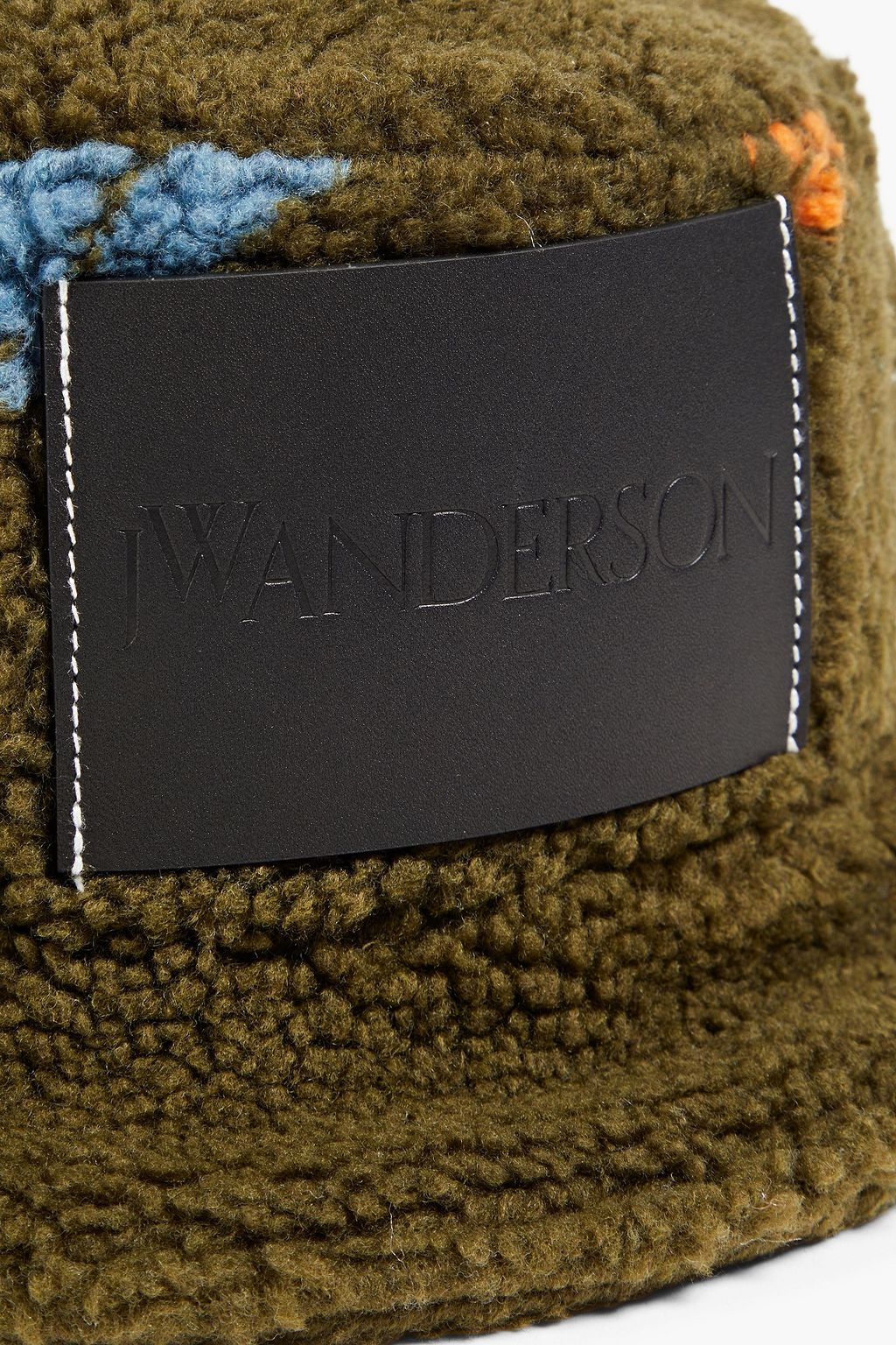 JW ANDERSON Botton-blend fleece bucket hat