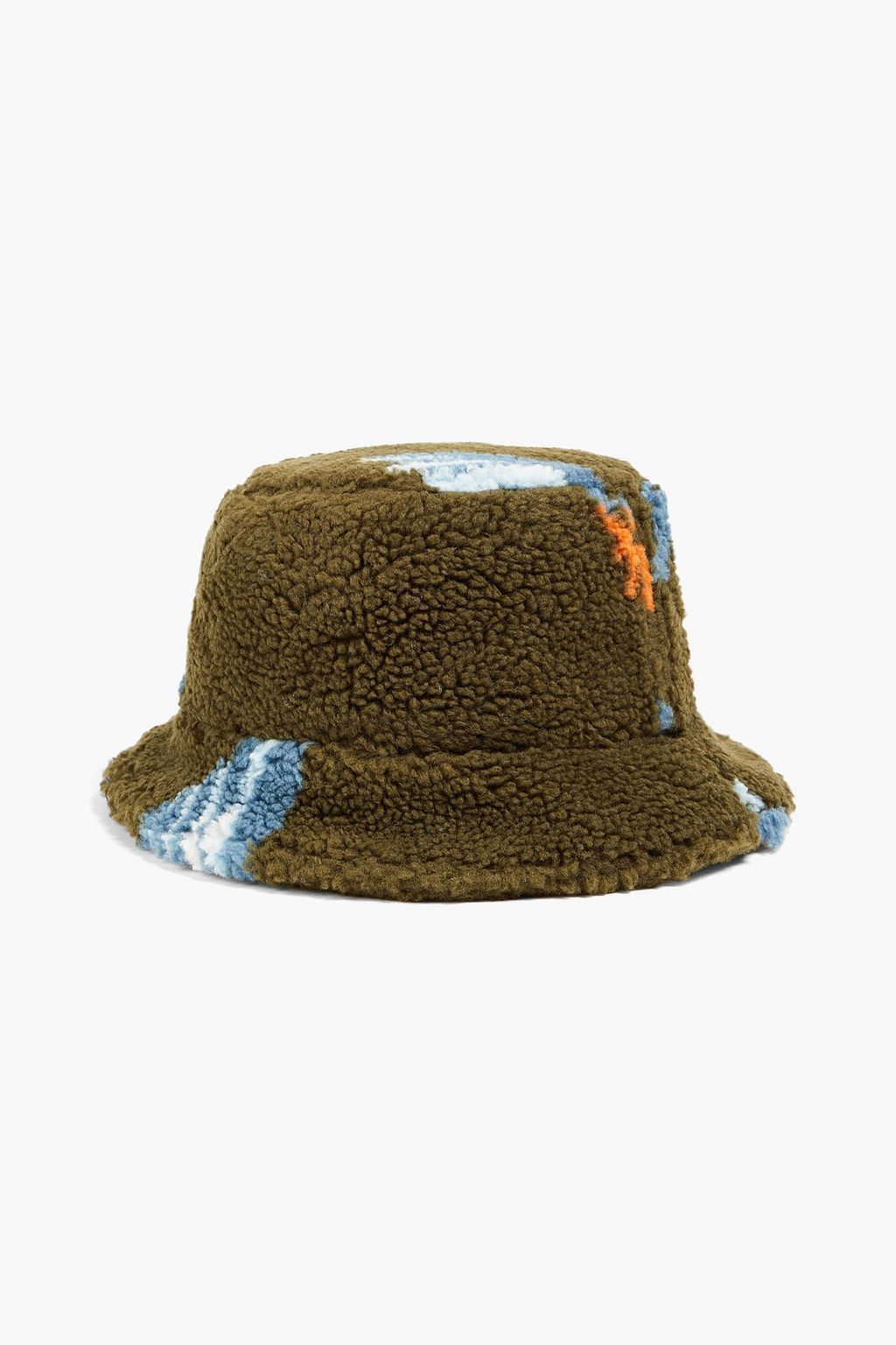 JW ANDERSON Botton-blend fleece bucket hat