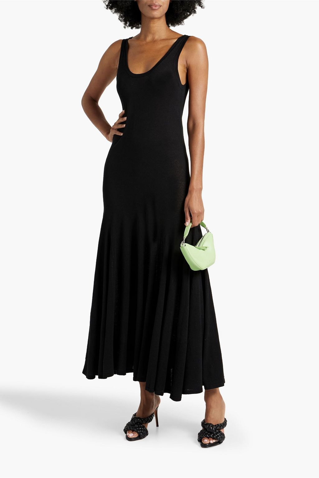 BEC & BRIDGE Linen and cotton-blend maxi dress