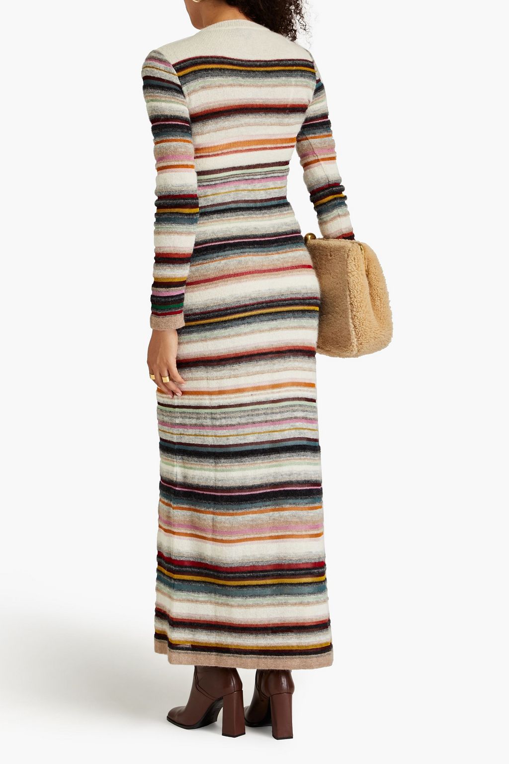 Crochet Knitted Maxi Dress main image 1