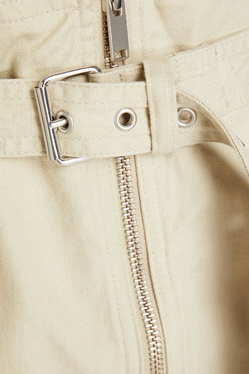 MARANT ÉTOILE شورت «بارانا» مصنوع من مزيج الكتّان والقطن ومزود بحزام