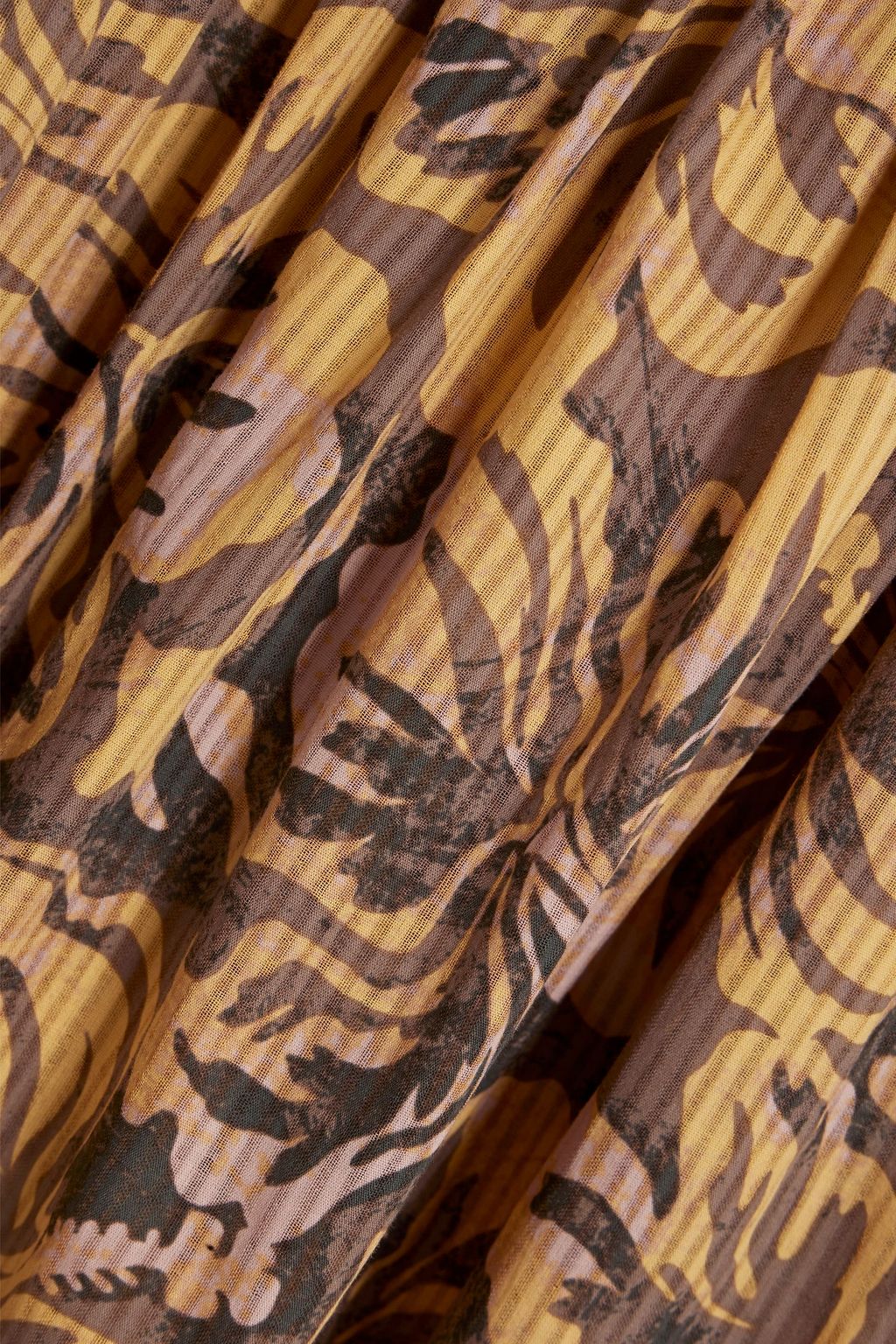 BEC & BRIDGE Strapless floralprint cottonjacquard maxi dress THE