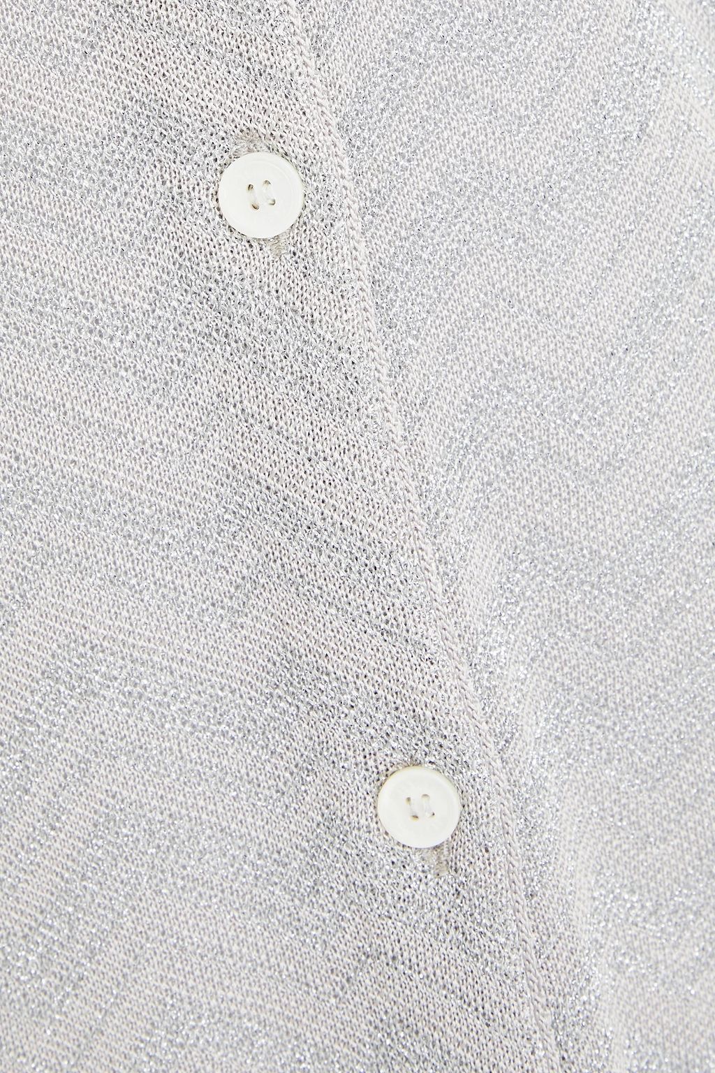 MISSONI Metallic crochet-knit cardigan