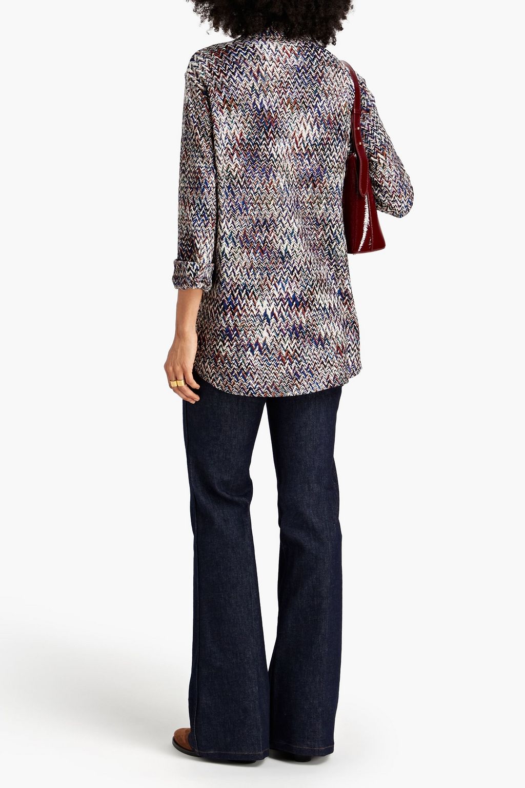 MISSONI قميص من نسيج بحبكة كروشيه