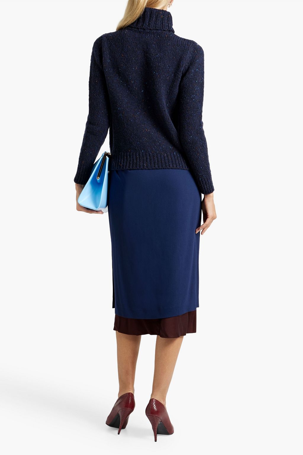 &DAUGHTER Donegal wool turtleneck sweater