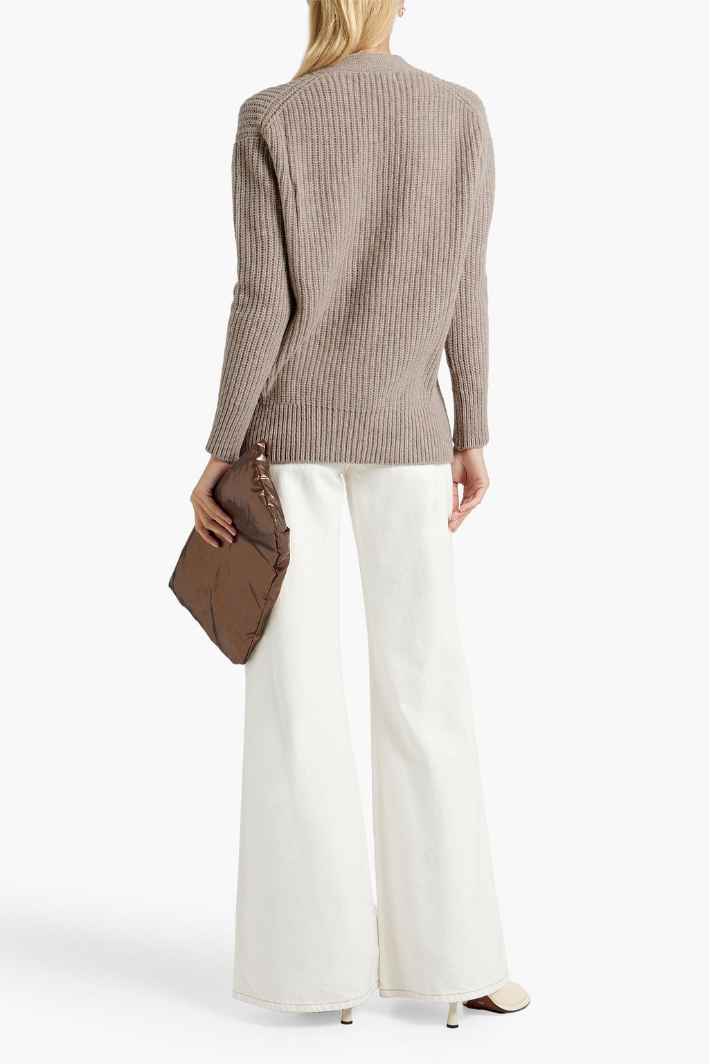 &DAUGHTER Kira ribbed wool cardigan