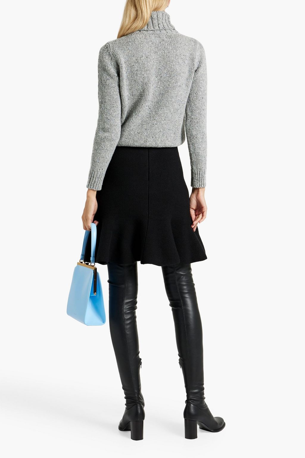 &DAUGHTER Donegal wool turtleneck sweater