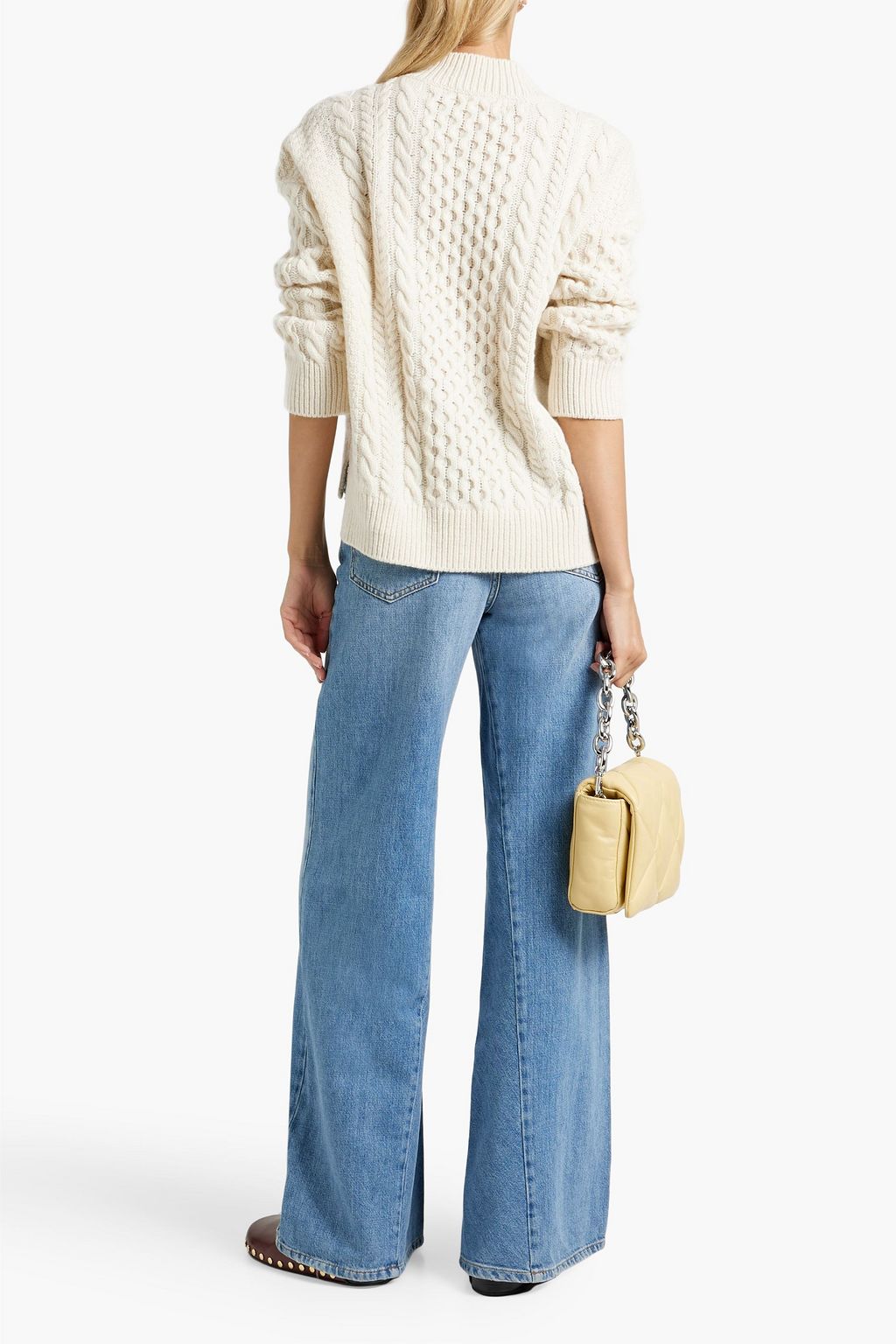 &DAUGHTER Cable-knit wool sweater