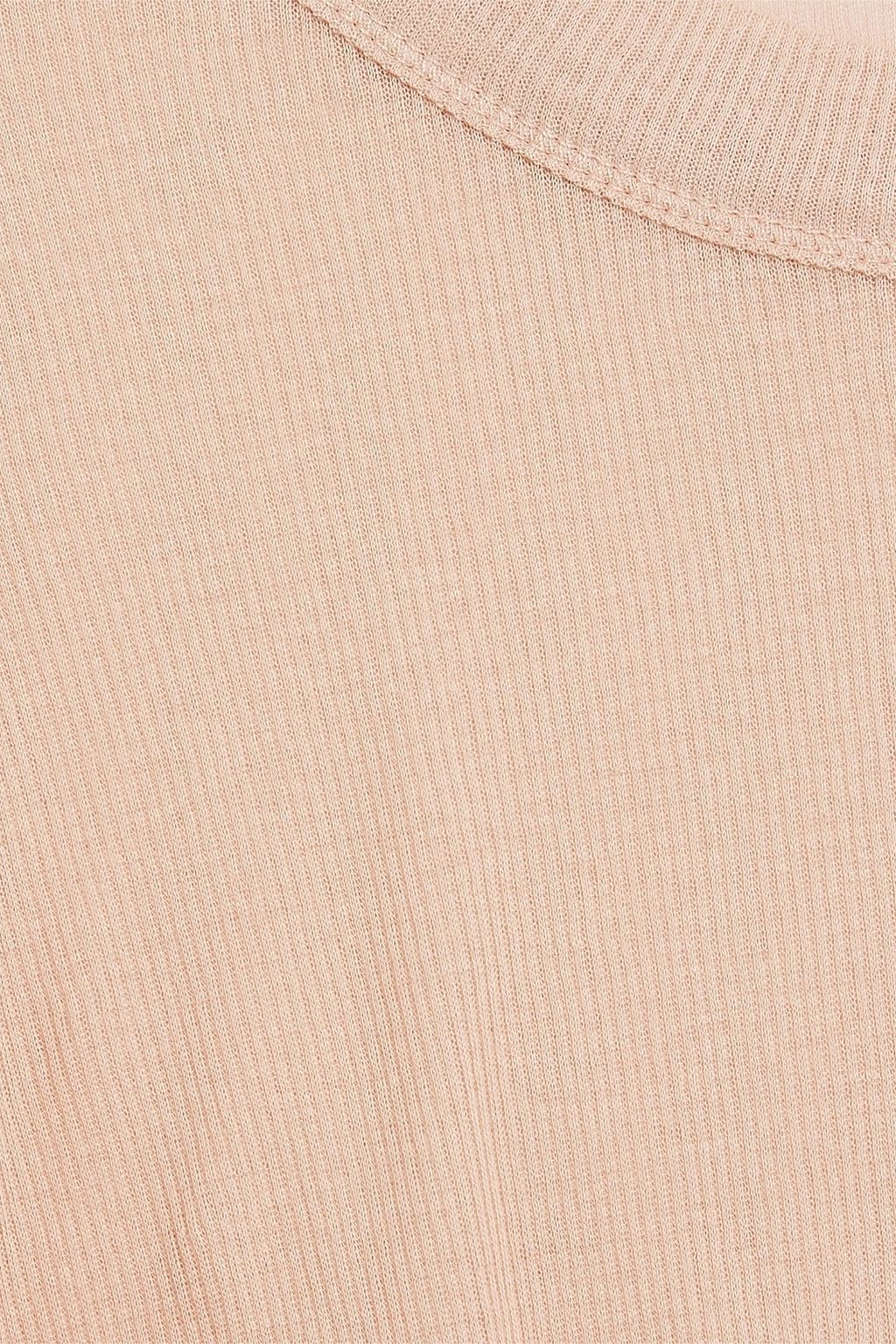 BITE STUDIOS Ribbed cotton-jersey top