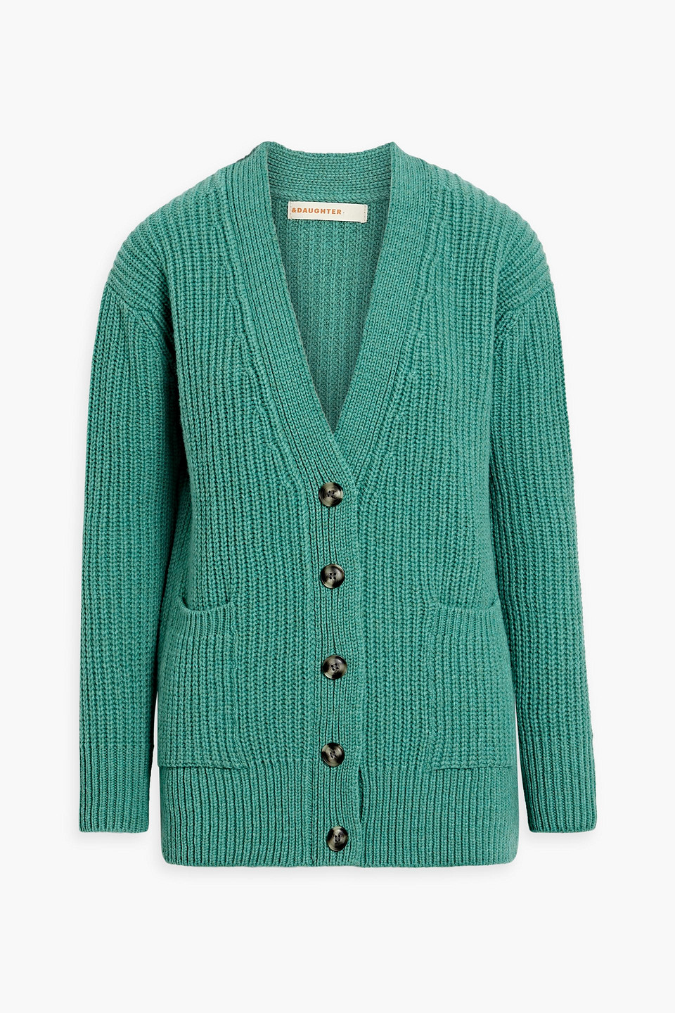 Kira ribbed wool cardigan