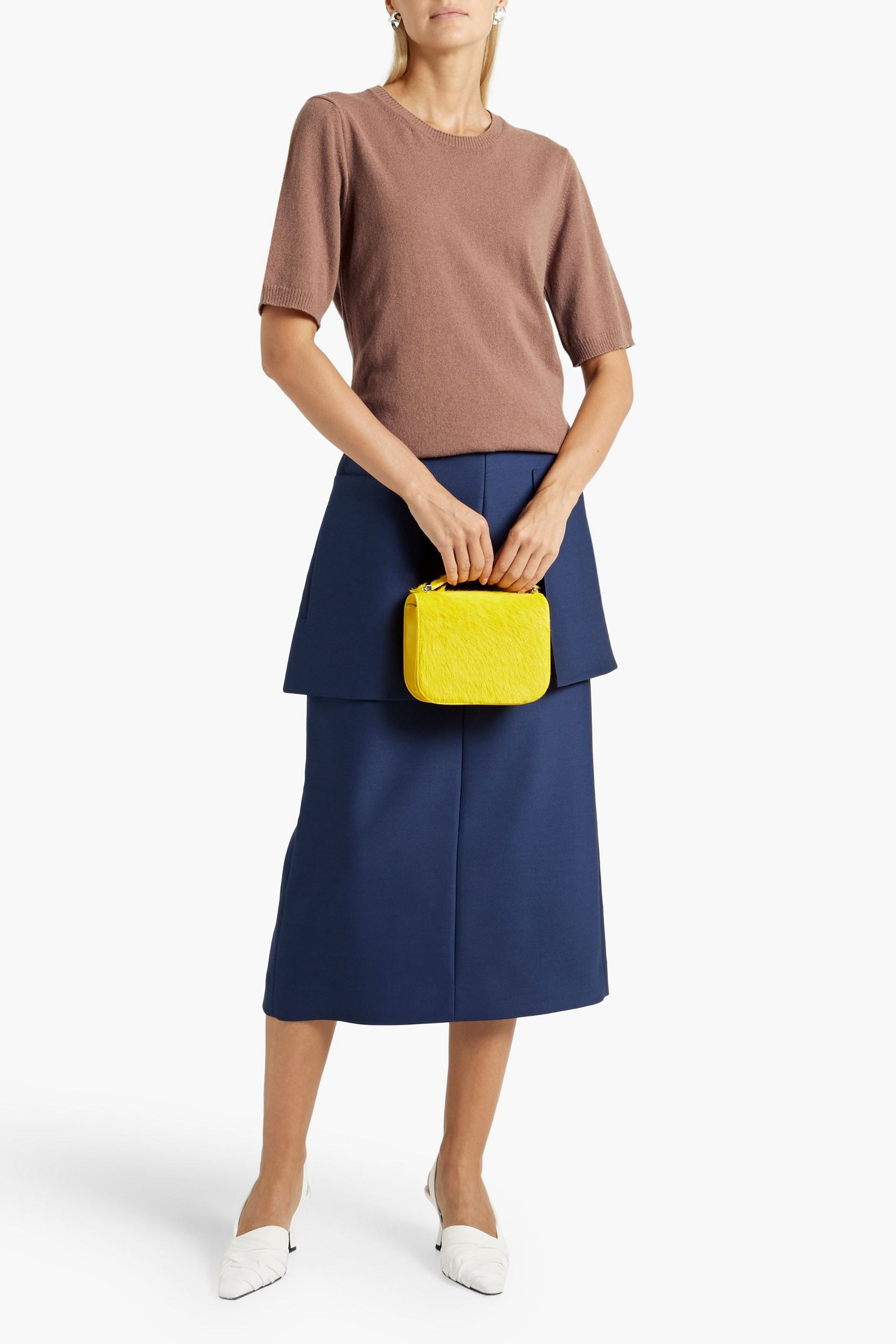 BITE STUDIOS Cashmere and wool-blend top