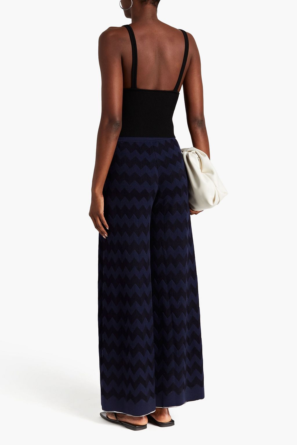 MISSONI Crochet-knit wide-leg pants