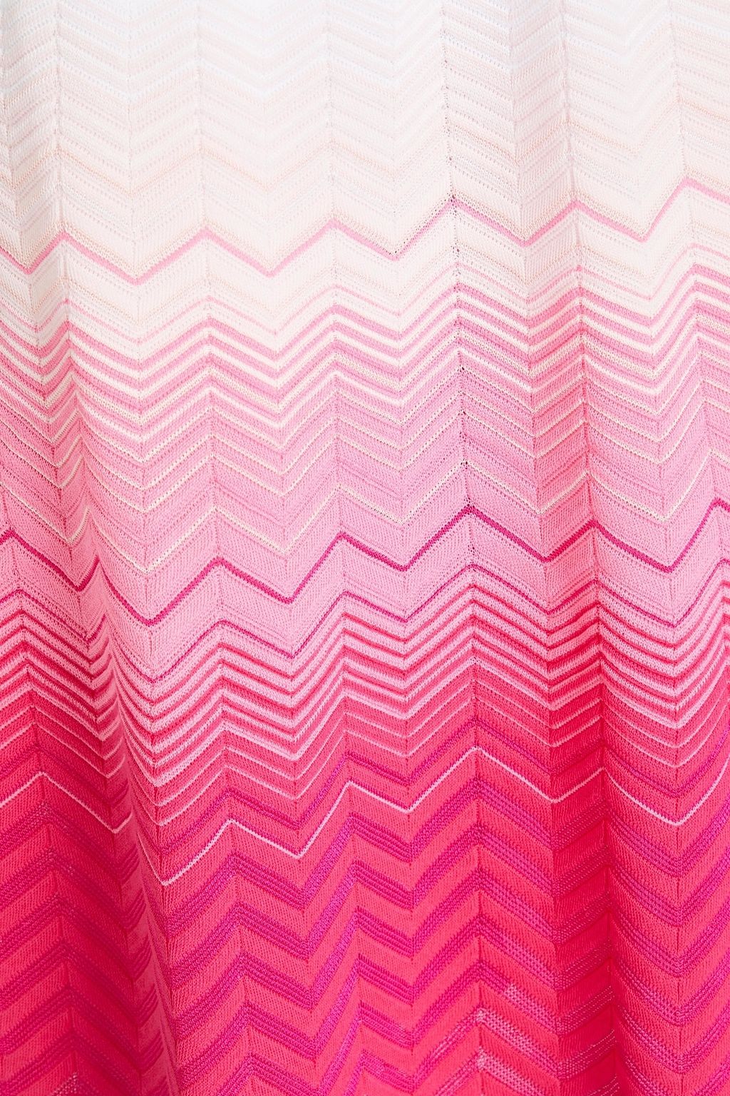 MISSONI 인타르시아 니트 코튼 혼방 스커트
