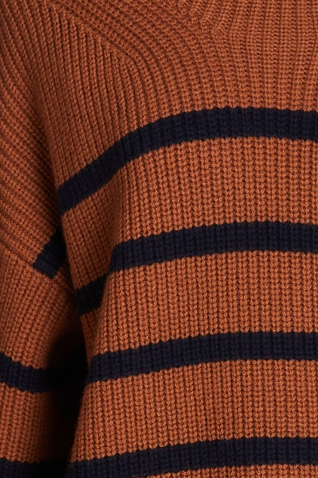A.L.C. Louise striped merino wool turtleneck sweater