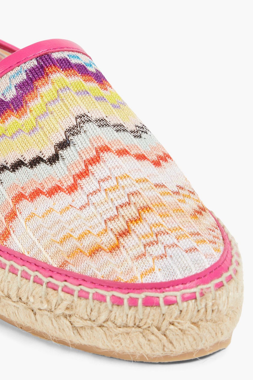 MISSONI Crochet-knit espadrilles