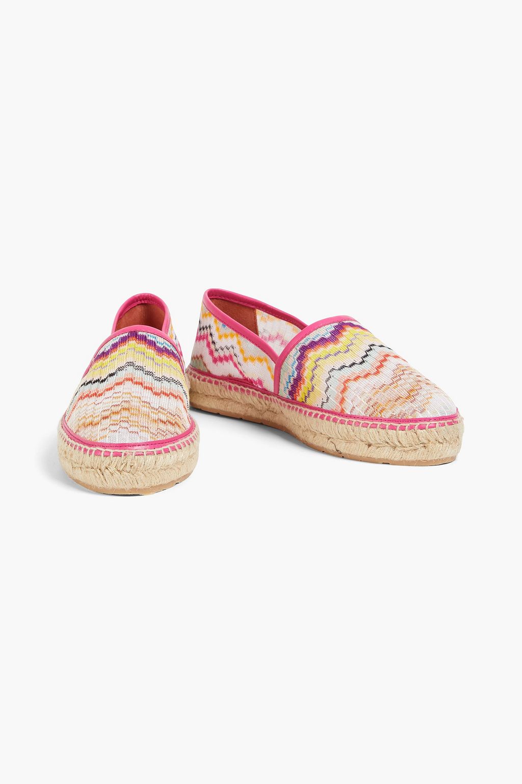 MISSONI Crochet-knit espadrilles