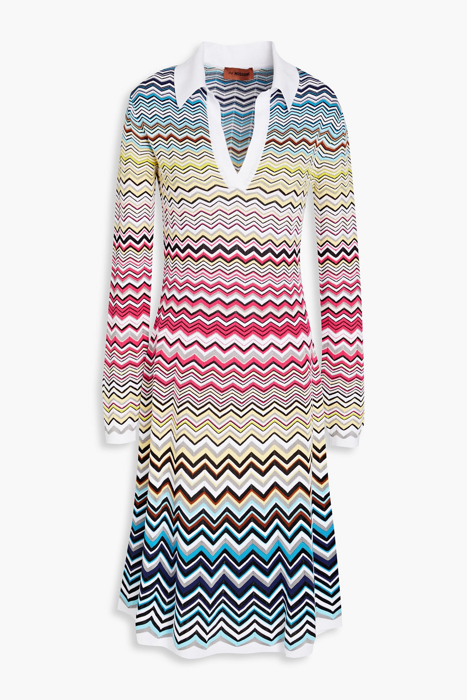 Missoni - Crochet-knit cotton-blend dress - Multicolor - IT 38