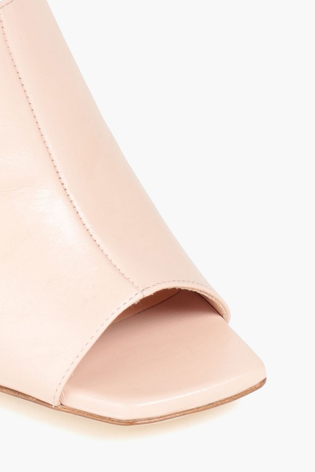RUPERT SANDERSON Res leather mules