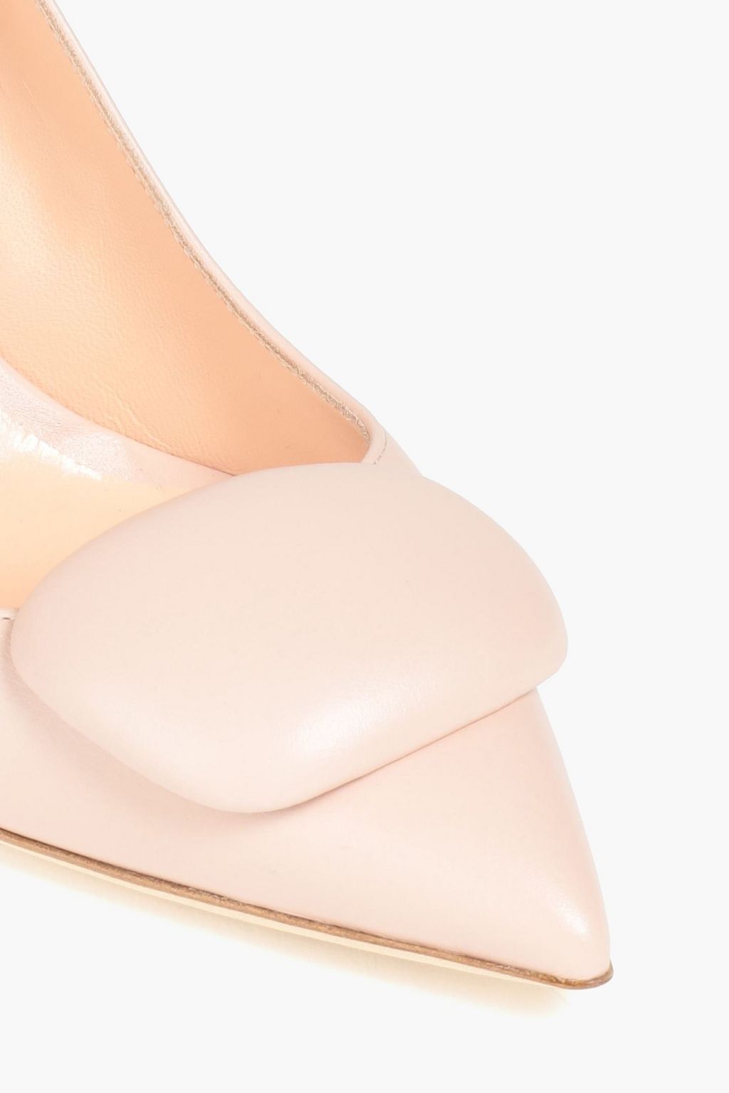 RUPERT SANDERSON Aga embellished leather pumps