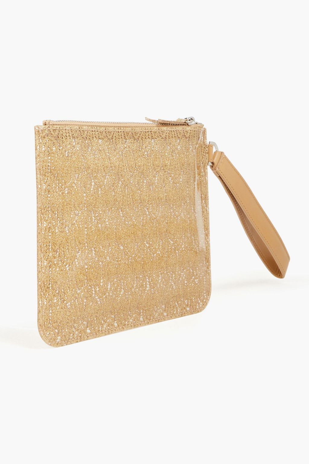MISSONI Metallic printed PVC pouch