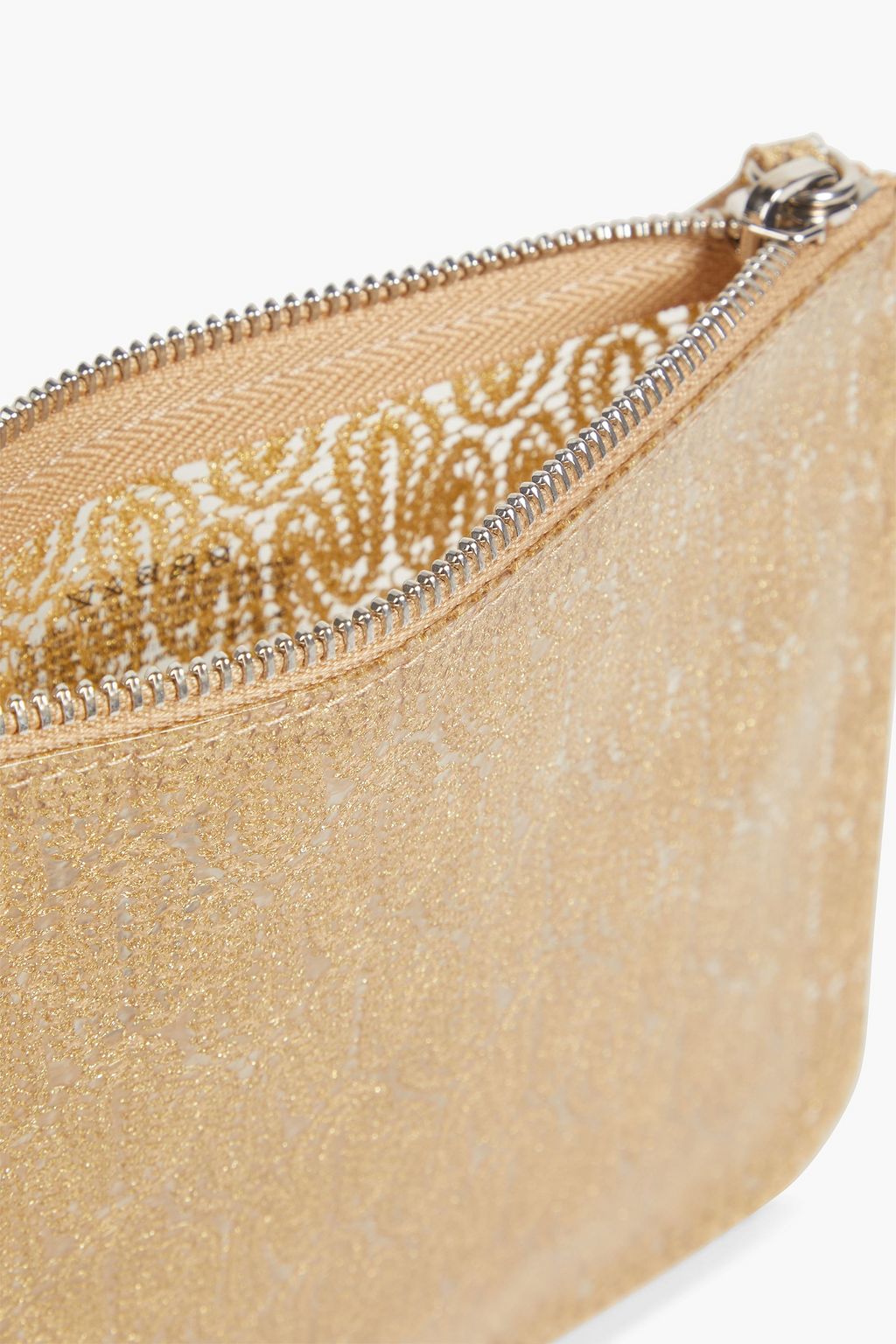 MISSONI Metallic printed PVC pouch