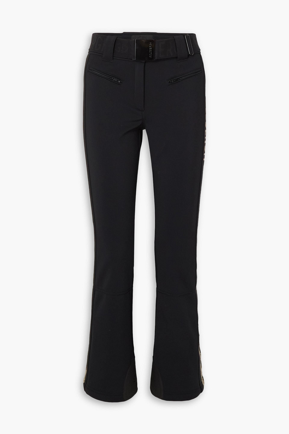 Goldbergh Pippa Water Repellent Soft Shell Ski Pants In Black