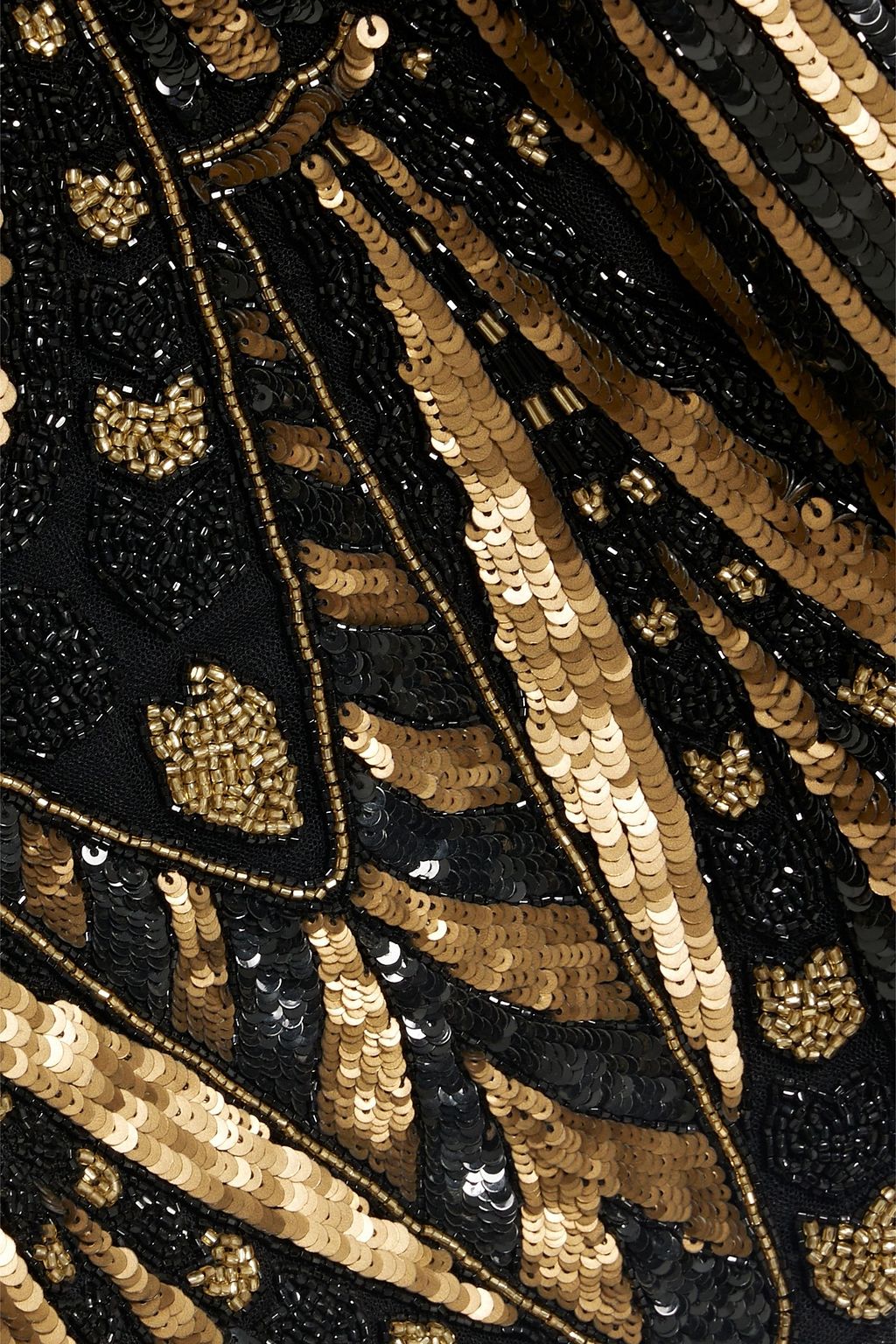 ZUHAIR MURAD Embellished ruffled tulle mini dress