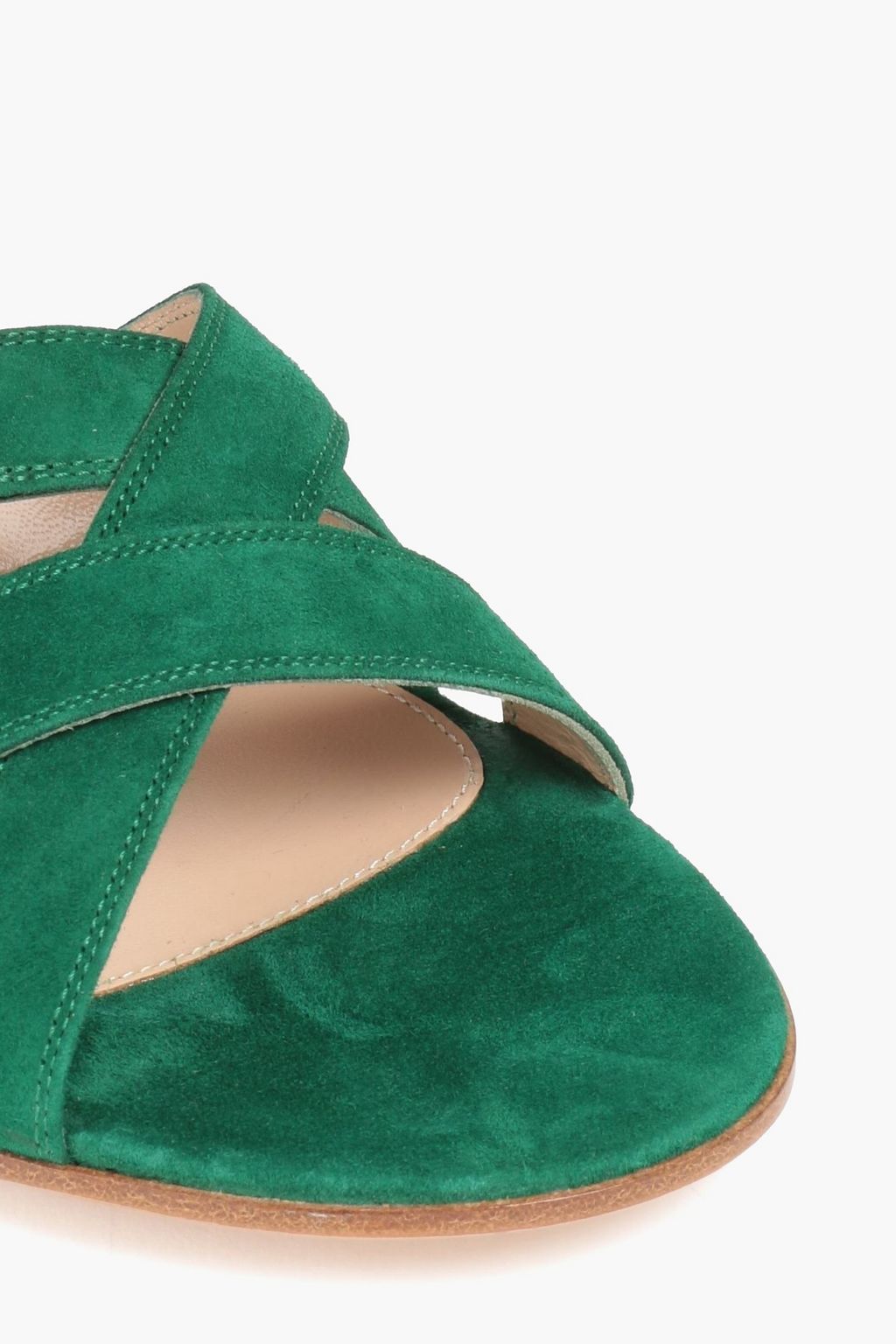 GIANVITO ROSSI Suede slides