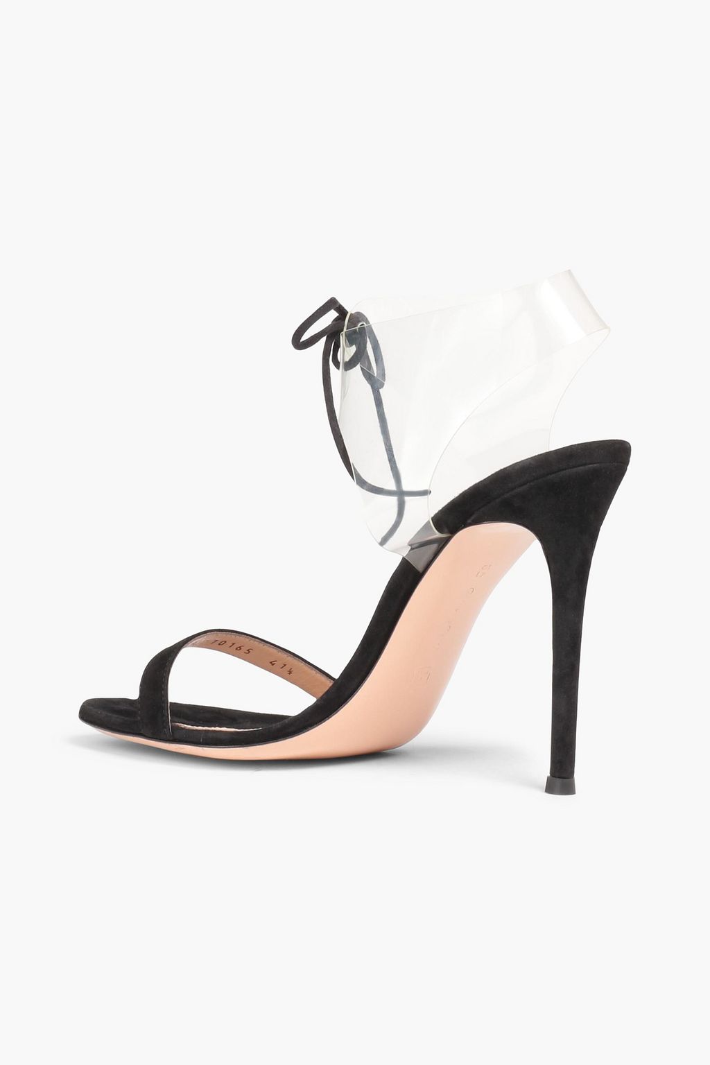 GIANVITO ROSSI Estelle suede and TPU sandals