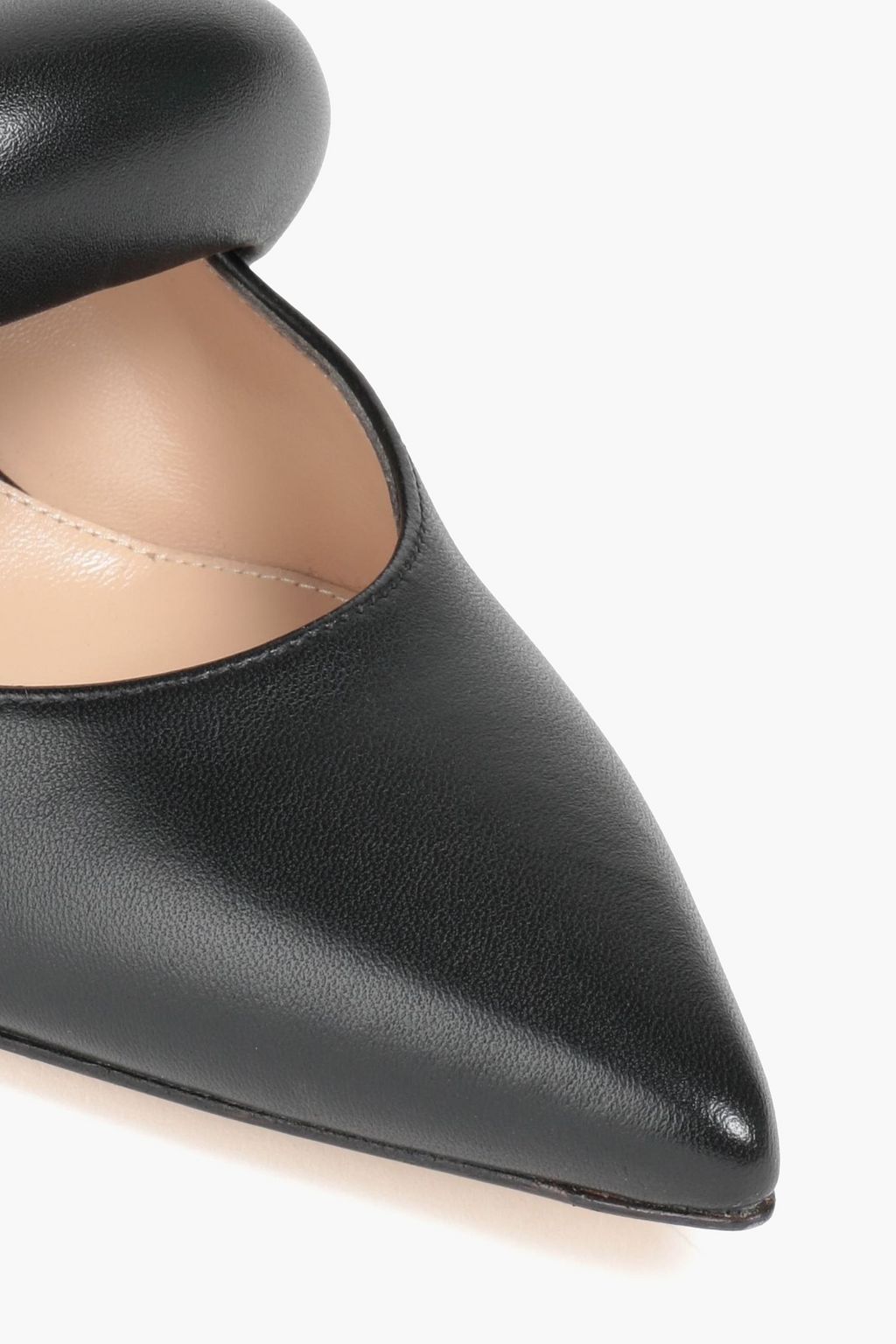 GIANVITO ROSSI Bijoux leather mules