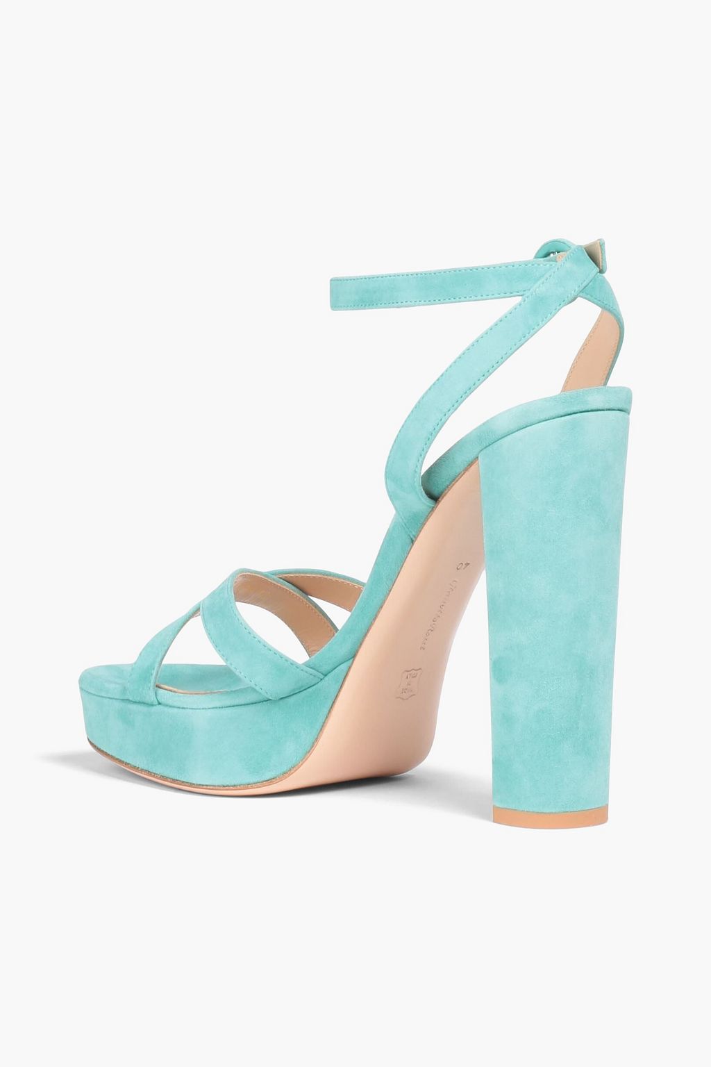 GIANVITO ROSSI Suede platform sandals