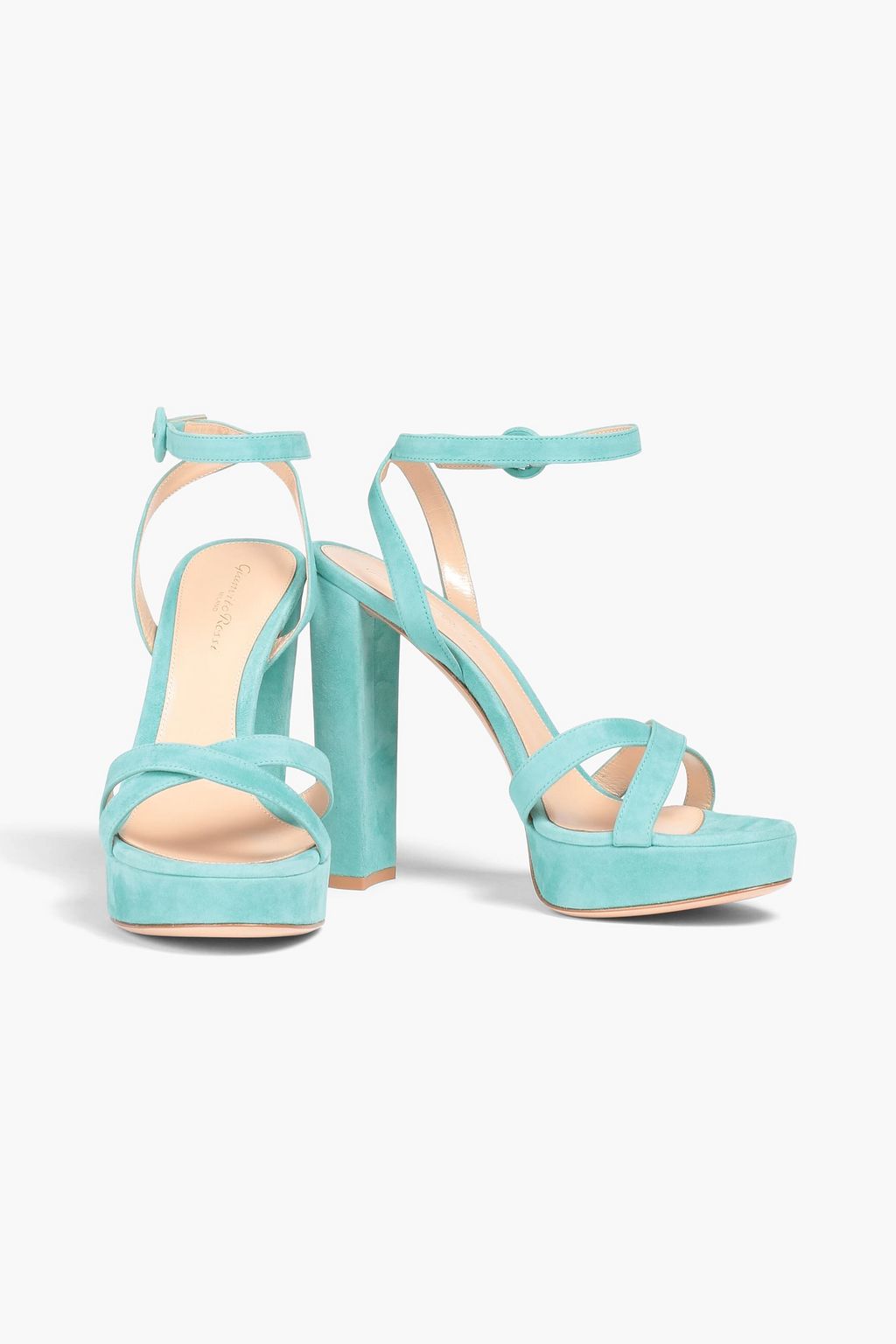 GIANVITO ROSSI Suede platform sandals
